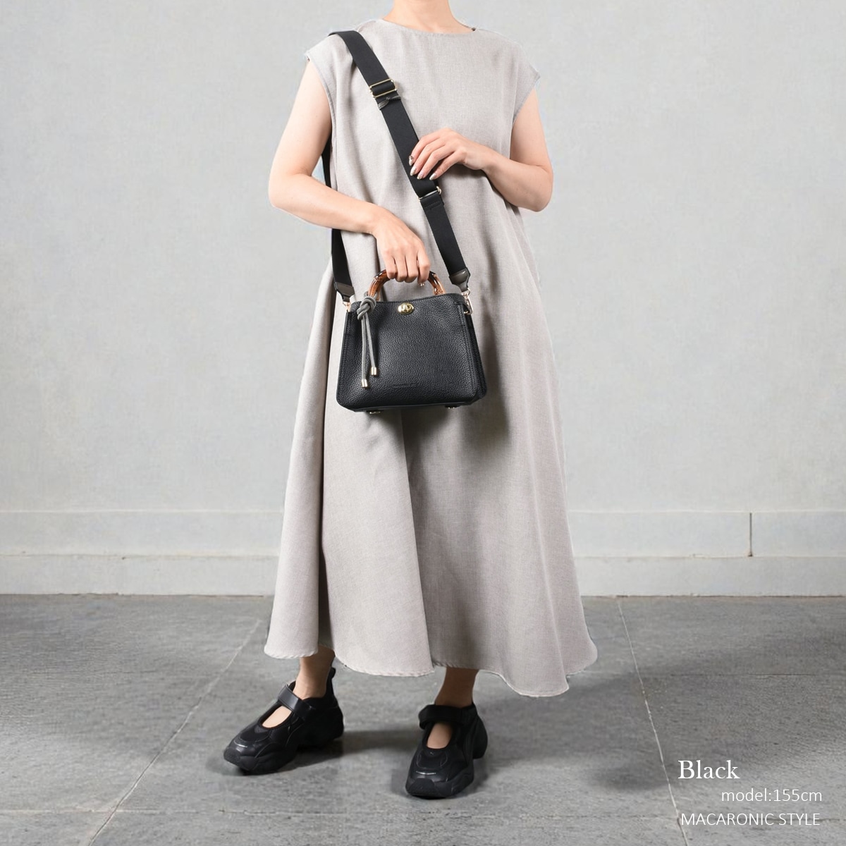 ひねり金具プラ竹手ミニショルダー(40533) : 商品詳細 - MACARONIC