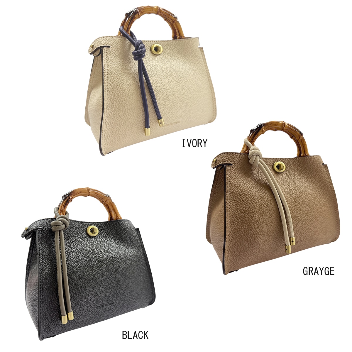 ひねり金具プラ竹手ミニショルダー(40533) : 商品詳細 - MACARONIC