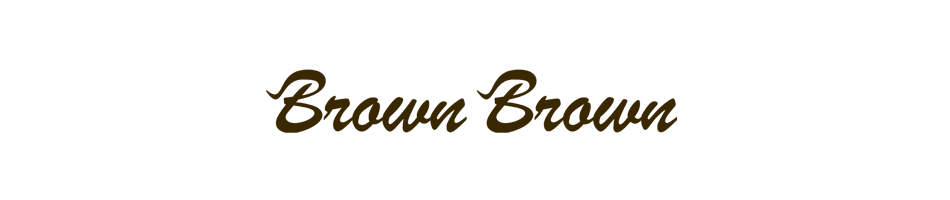 BrownBrown(ブラウンブラウン)