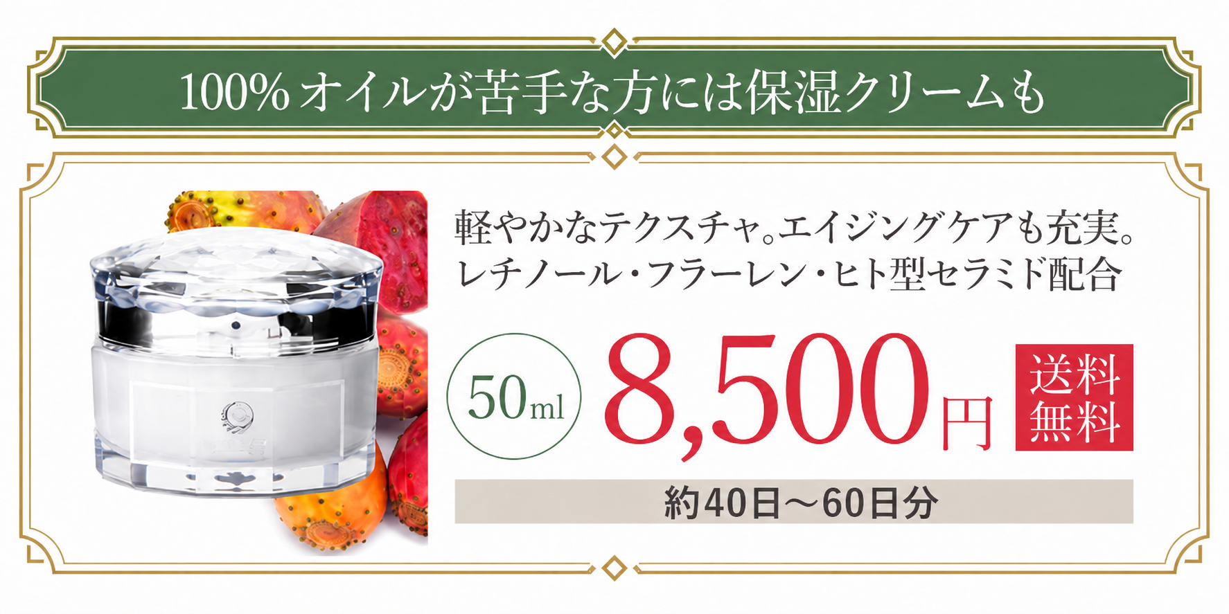 公式／【初回お試し限定】モロッコ100％オーガニック ウチワサボテン