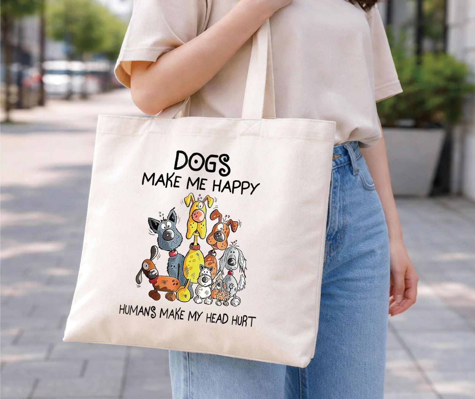 トートバッグオリジナルプリント 使用イメージ
