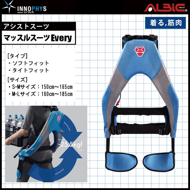 タイプソフトフィットタイプマッスルスーツ Every/muscle suit