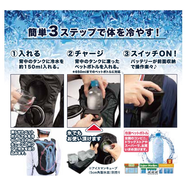 ICEMAN PRO水冷ベスト - その他