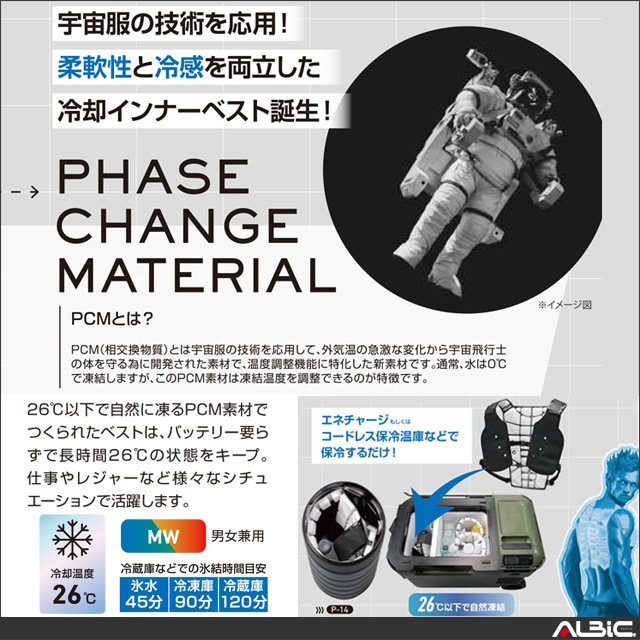 PCMアイスベスト「アイスマン ICEMAN PCM ベスト」24年型_山真製鋸 PCMアイスベスト「アイスマン ICEMAN PCM ベスト」24年型_山真製鋸