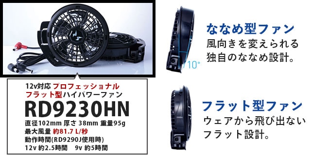 空調風神服 AT5545-LBS22】空調風神服 チタン加工でしっかり涼しい半袖