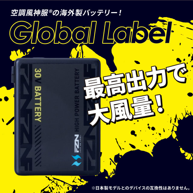 空調風神服 30Vバッテリーセット RD9680G