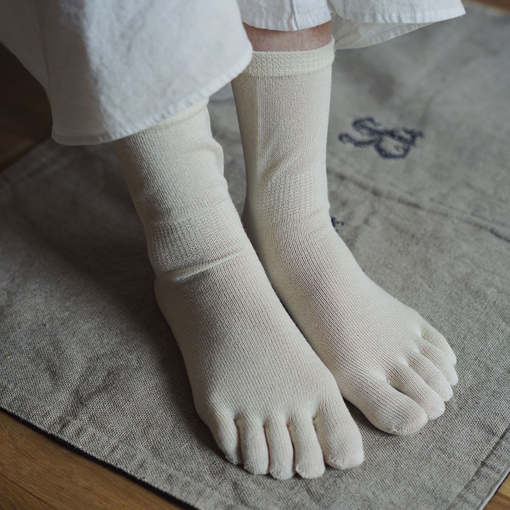 ソックス　 ふんわり5本指ソックス　秋冬用　ウール混　L 24110003　ブラック パシフィックサプライ 取寄品 JAN 452449100402 ソックス ふんわり5本指ソックス 秋冬用 ウール混 L 24110003 ブラック