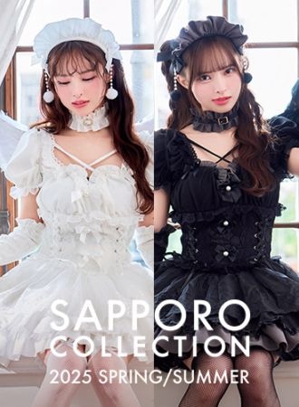 ホワイトは予約】【札幌コレクション着用】【藤咲凪着用】ゴシック