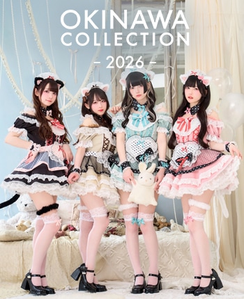 【沖縄コレクション着用】ドットフルールキャットメイド《ハロウィンコスプレ15点セット》【Malymoon/マリームーン】【CS26131】