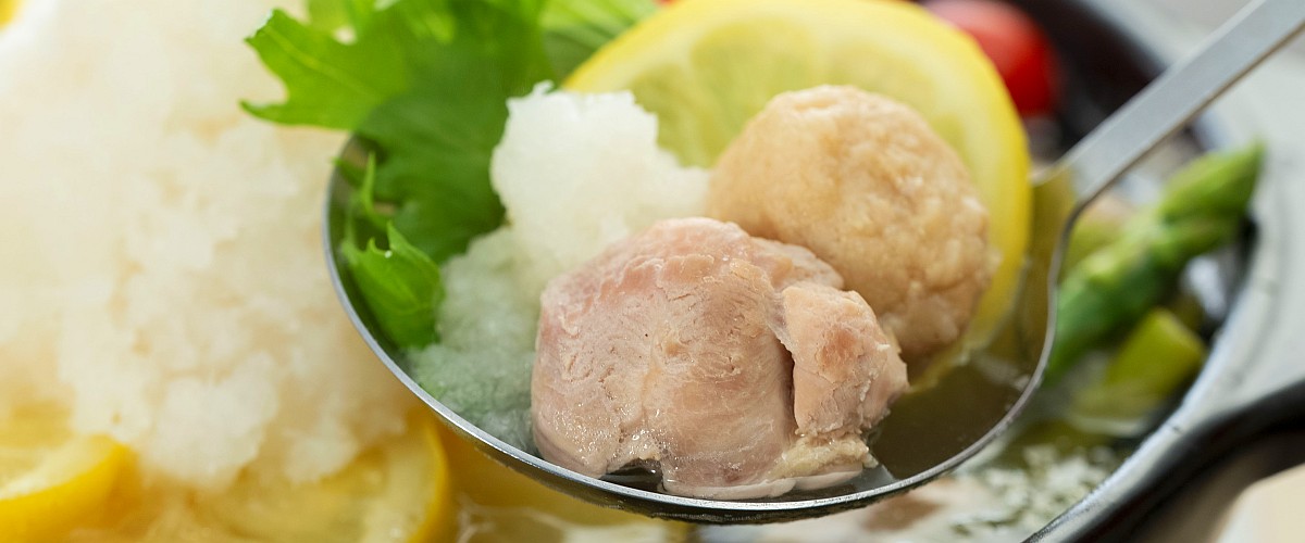 塩レモン鍋 鶏モモ 鶏ボール