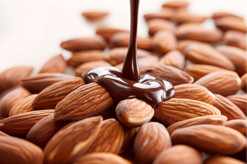 ひと口で虜のナッツチョコレート