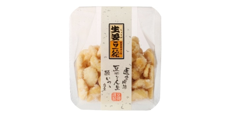 はちみつ生姜豆