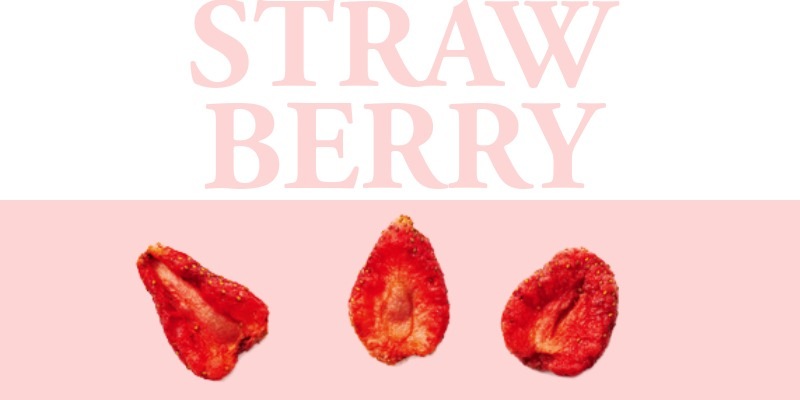 いちご&りんごチップスの特徴