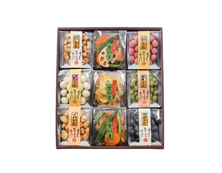 九つの彩（冬春限定ギフトセット）｜[公式]創業明治2年 豆菓子の老舗