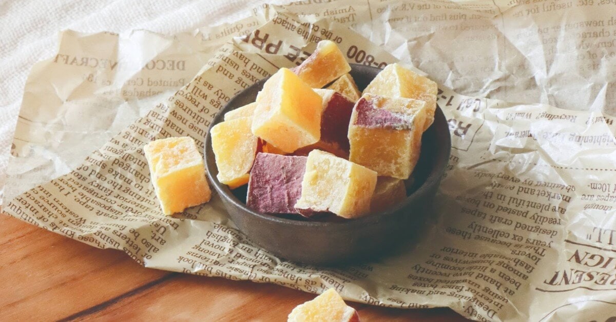 体に優しい蜜いもグラッセ