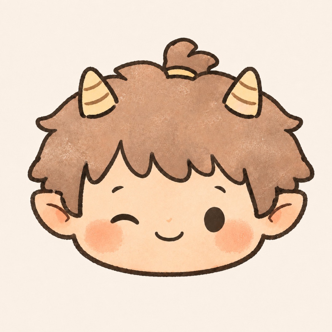 入選作品「まめ丸くん」のイラスト