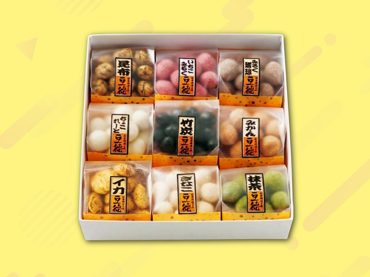 豆だんご (冬春) ─ 9種を個包装で楽しむギフト