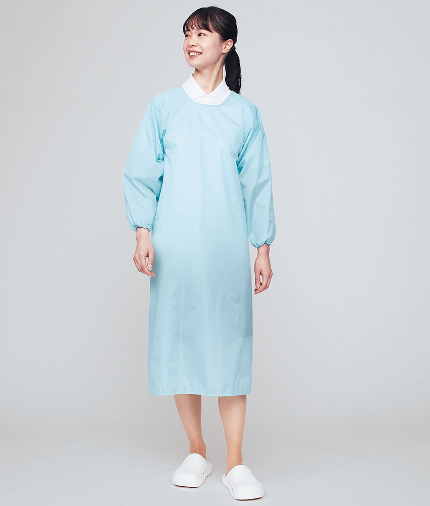 撥水エプロン 長袖(女性用)