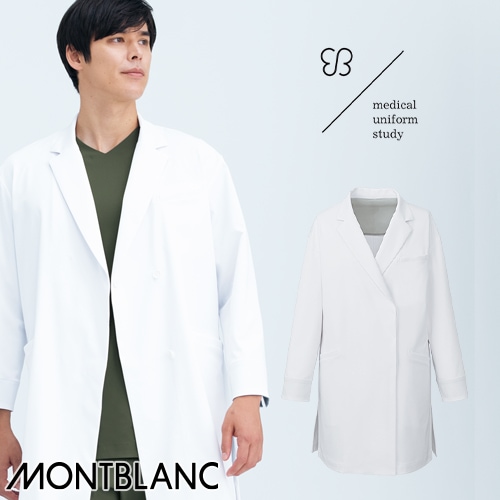 UM101-WH uka ドクターコート 兼用長袖