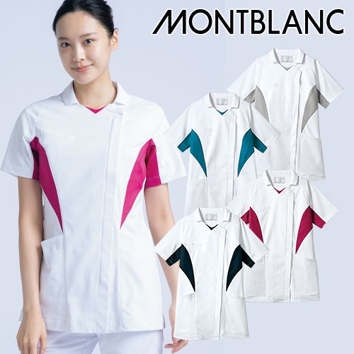 MN357-10、MN357-14、MN357-18、MN357-19 ナースジャケット 半袖