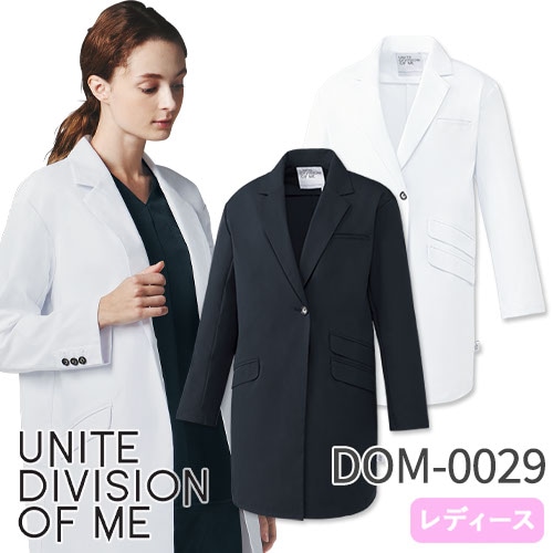 DOM-0029 ドクターコート(長袖)[女]
