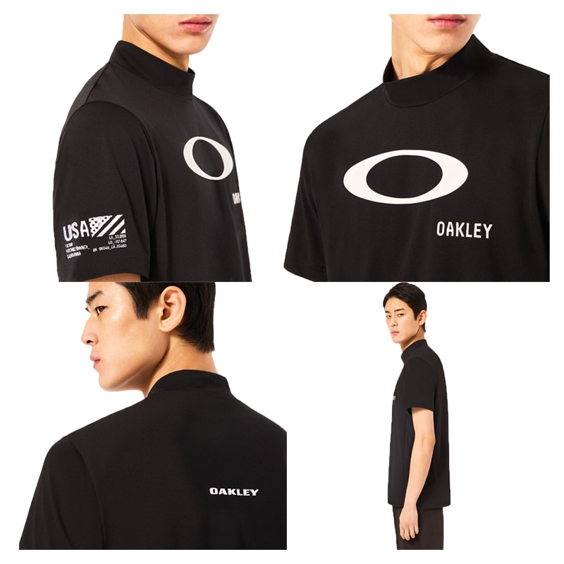 オークリー モックネック 楕円ロゴモック OAKLEY ELLIPSE LOGO MOCK