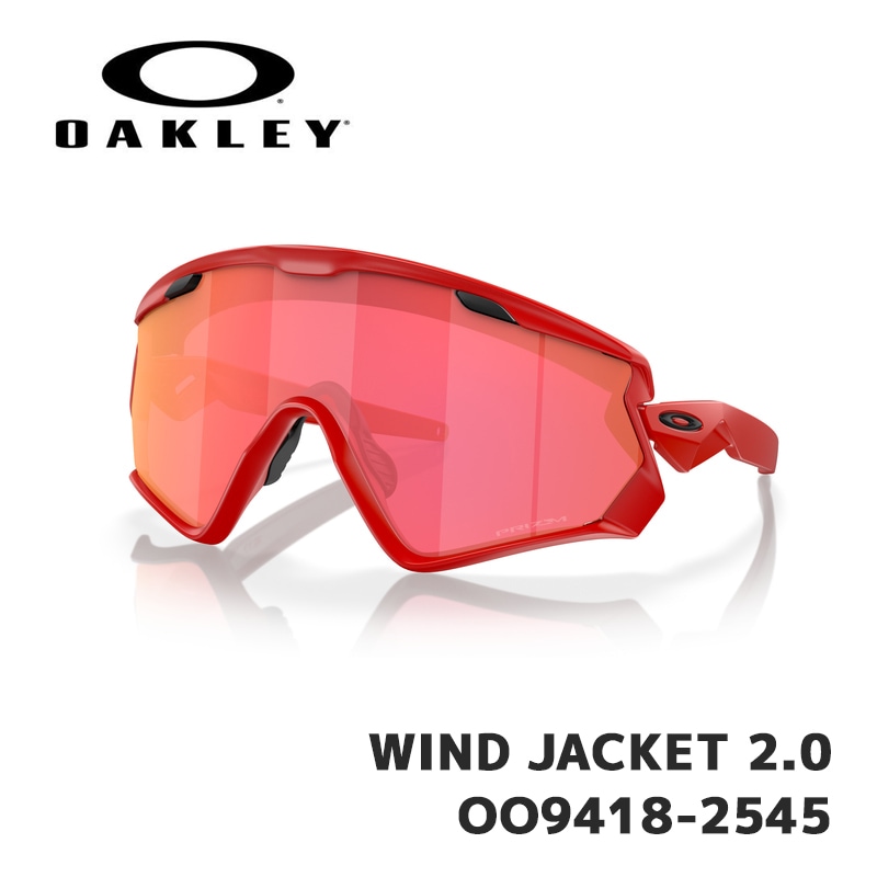 オークリー サングラス OAKLEY WIND JACKET 2.0 OO9418-2545 Matte Redline / Prizm Snow  Torch ユニバーサルフィット ウィンドジャケット2.0 [日本正規品] | メーカー別,あ行,オークリー | Mスポーツ 本店