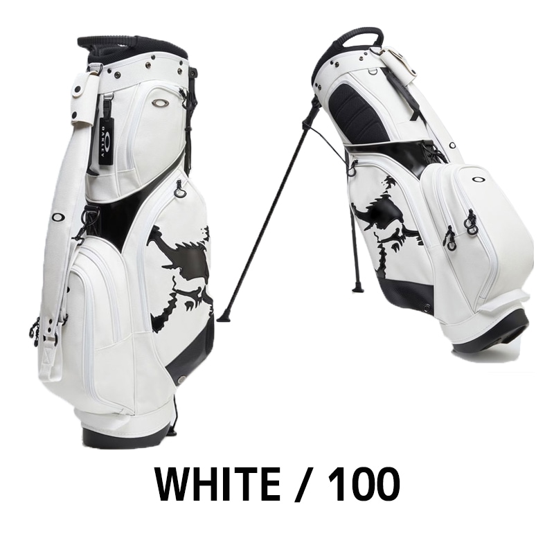 オークリー スタンド キャディバッグ　8型 4分割 　FOS901529 OAKLEY オークリー SKULL STAND 17.0 8.0型 キャディバッグ