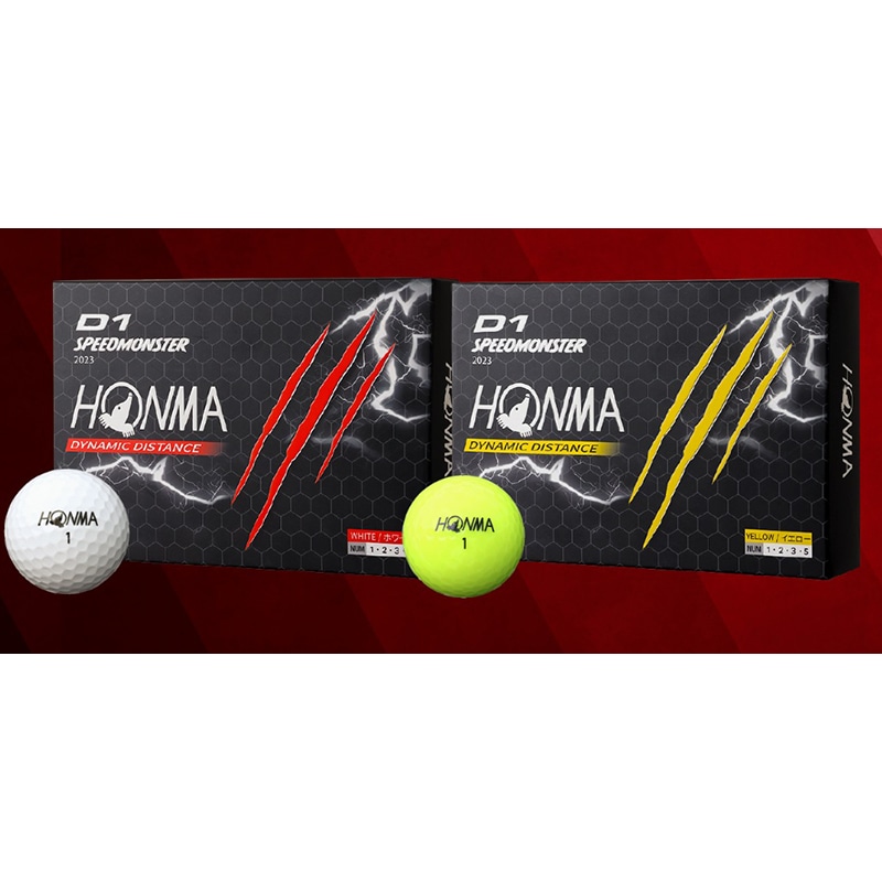 HONMA ホンマ D1 SPEEDMONSTER Ball D1 スピードモンスター 2ダース