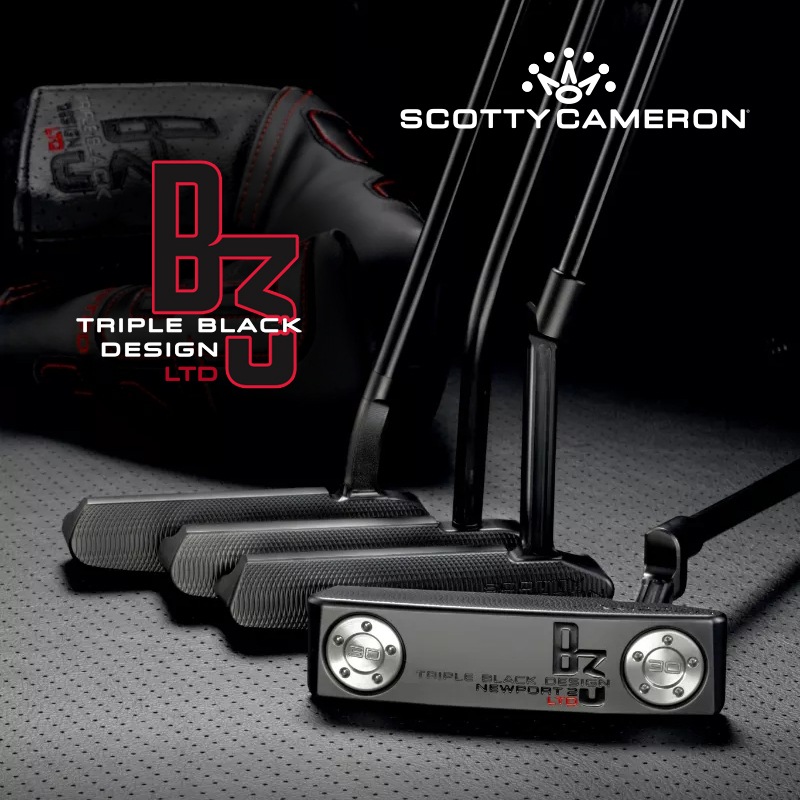 【2024年 限定品・即納】Scotty Cameron B3 Triple Black Limited Putter Newport 2/Long  Neck/Catalina/SantaFe スコッティーキャメロン トリプルブラック USA直輸入 | ゴルフ,パター | Mスポーツ 本店