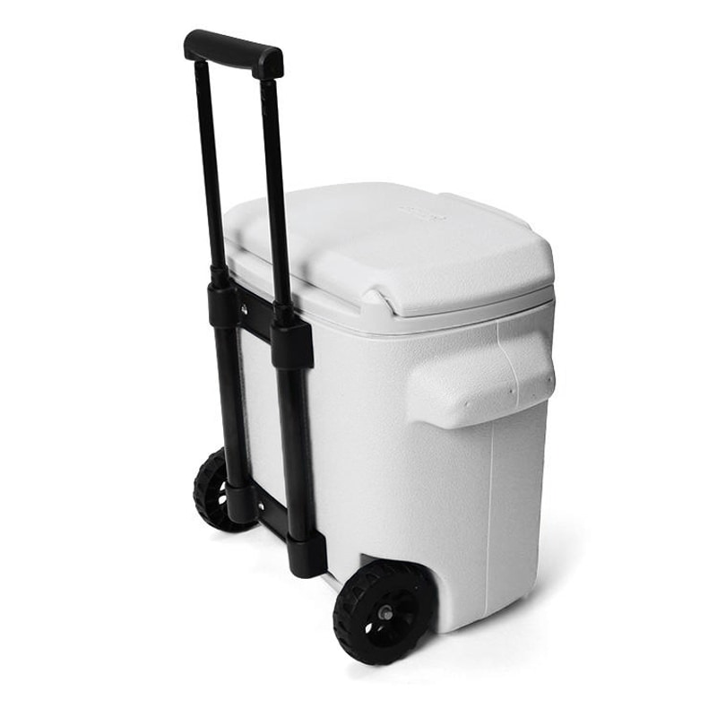 コールマン クーラーボックス COLEMAN PREMIUM WHEELED COOLER 28QT WHITE BLANK ホワイト ブランク  ホイール付 USA直輸入品[2190130(6220A)] | アウトドア | Mスポーツ 本店