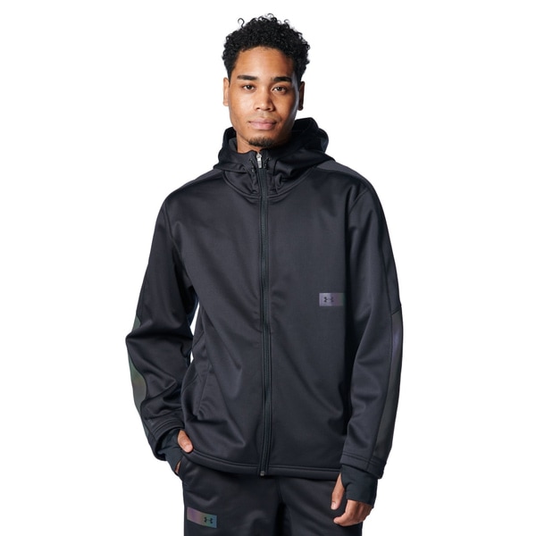 アンダーアーマー(UNDER ARMOUR) ウインター ニット 3レイヤー ジャケット4.0 IV メンズ 1388235-001 ブラック Mサイズ アンダーアーマー UAウインター ニット 3レイヤー ジャケット4.0