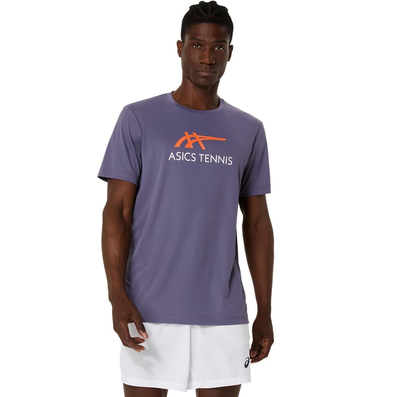 アシックス MEN COURT GRAPHIC TEE 2041A304-502 テニス メンズ 半袖