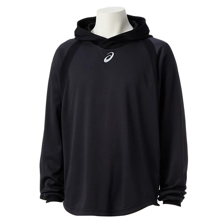 アシックス フィールドパーカ パーカー ブラック 2121A341-001 ベース