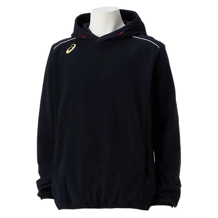 アシックス フリースパーカ パーカー ブラック 2121A339-001 ベース