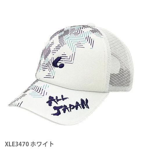 OMEGA ホワイトキャップ 非売品 ルーセント テニス ALL JAPAN キャップ 2024年モデル (ホワイト