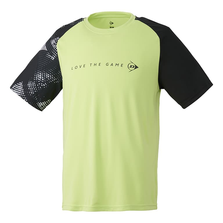 ダンロップ UNISEX T-SHIRT DAL-8442 Tシャツ ライトグリーン テニス