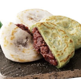 萬坊×茶房きくち 梅ヶ枝餅二色セット
