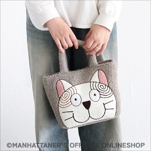 くたくたバッグ ミニトート「トビミケ」 | <FONT size=2 color=darkred