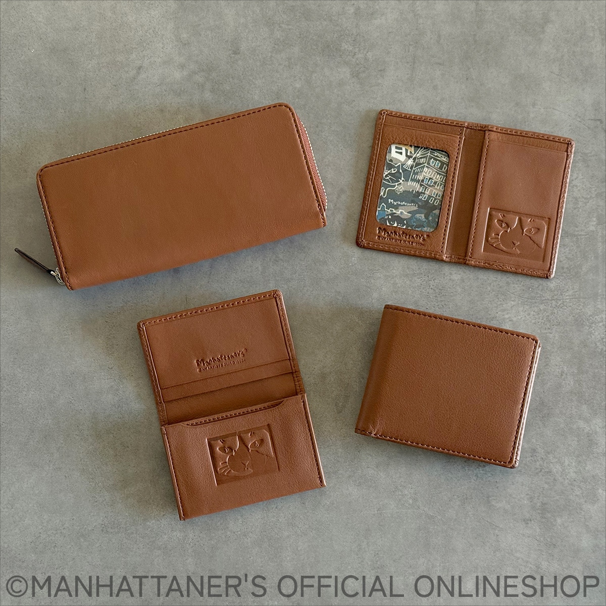 当店限定】ノワールパース 長札入れ ラウンドファスナータイプ