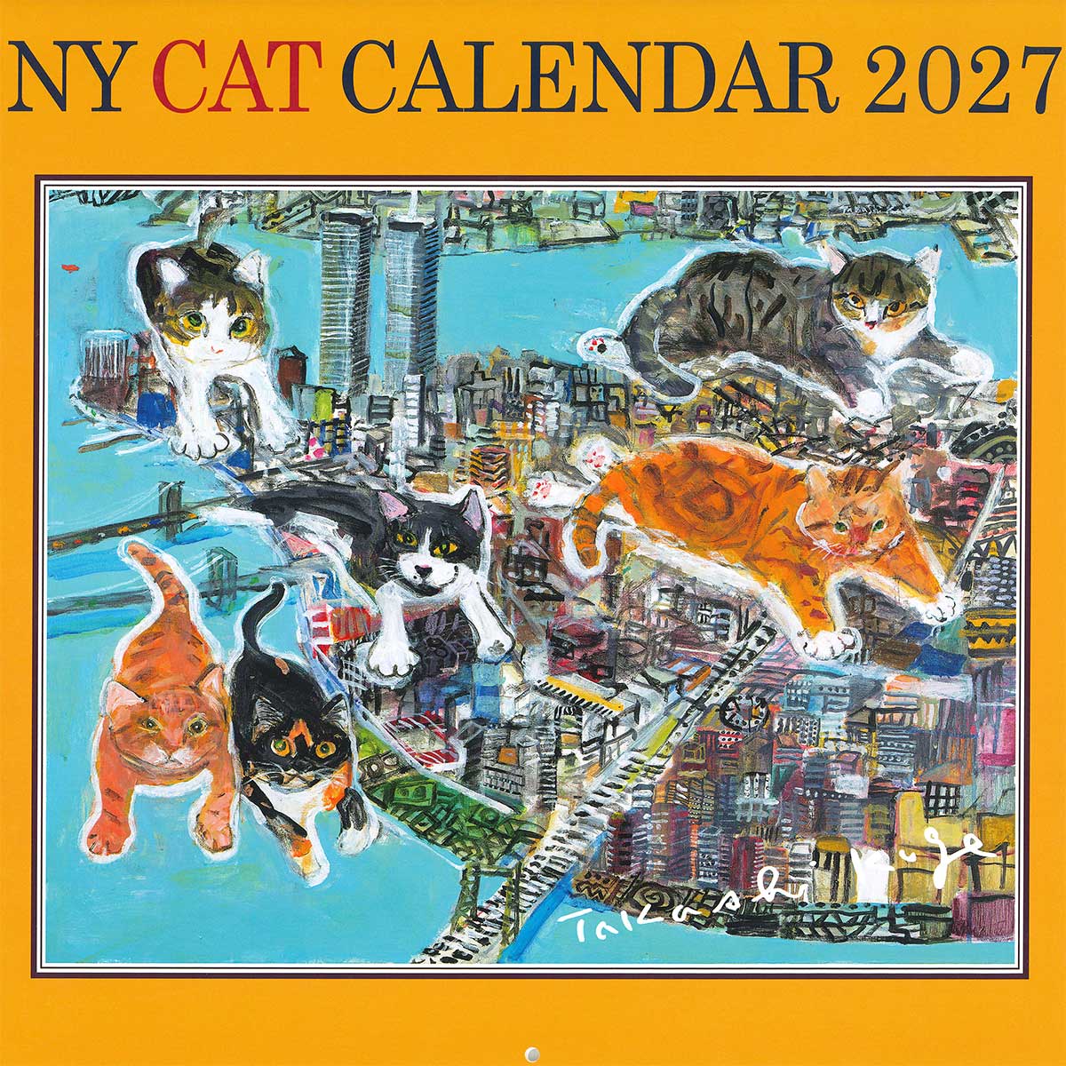 NY CAT カレンダー 2027 | ステーショナリー