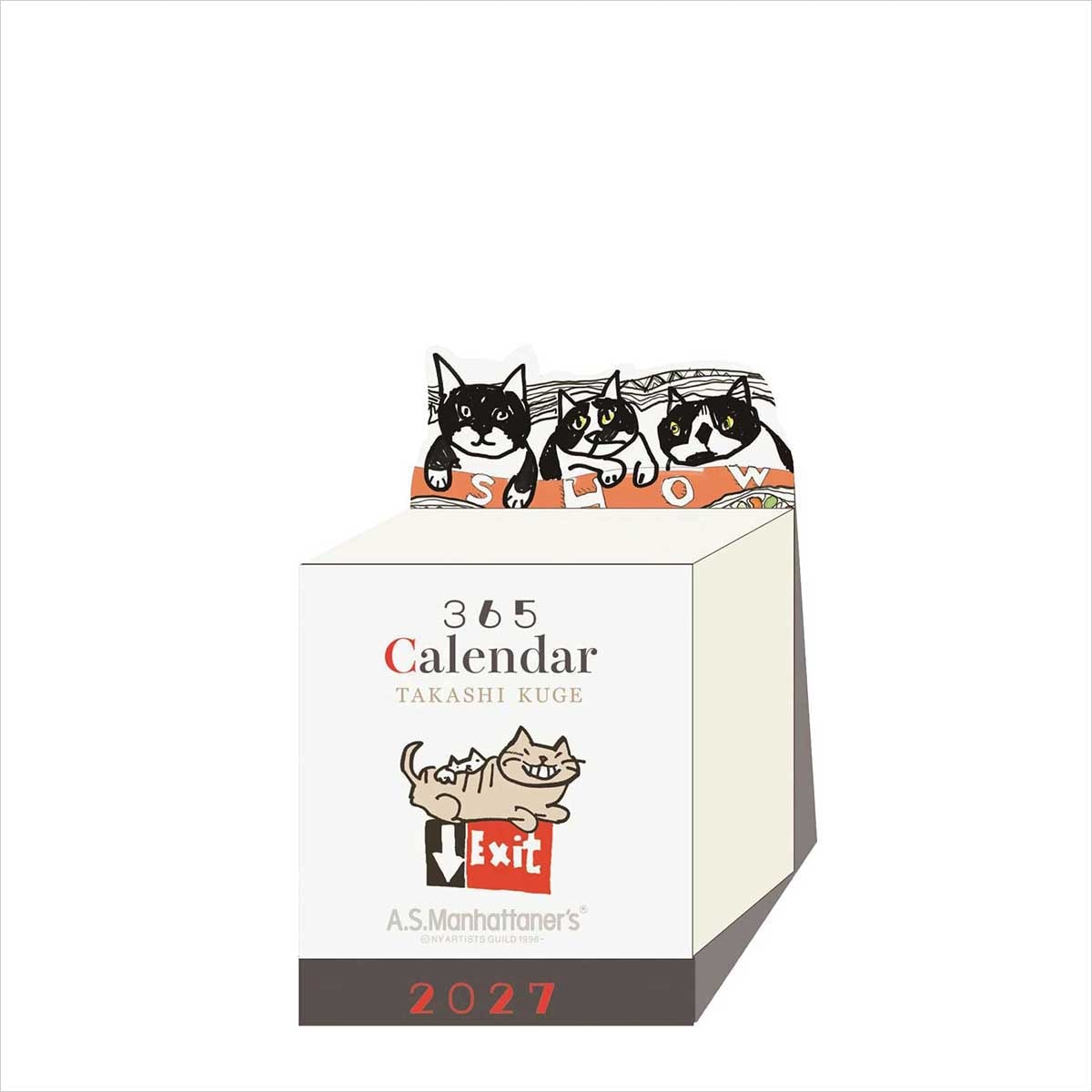 A.S.マンハッタナーズ ミニチュア日めくりカレンダー2027