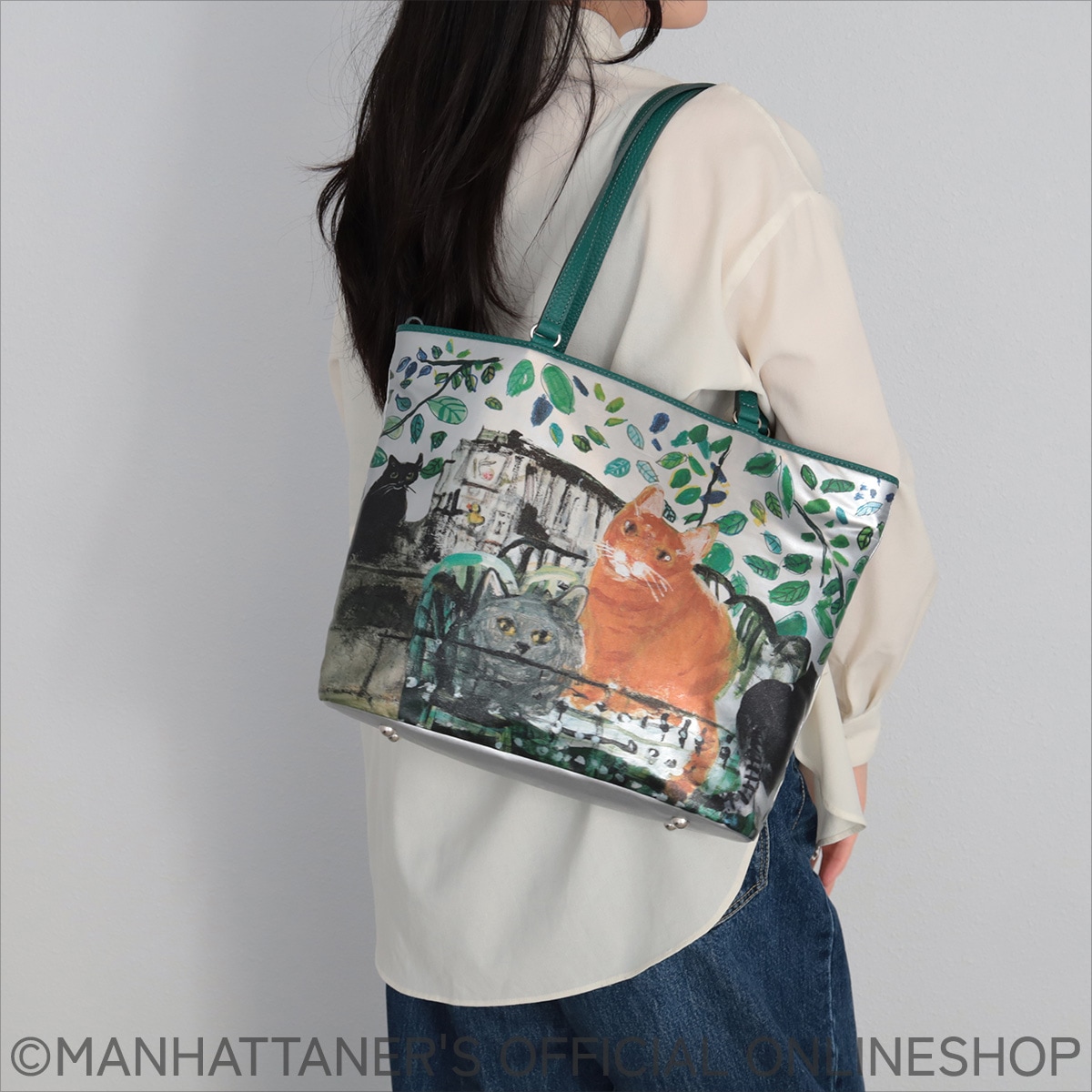 プリズム トートバッグ 「グリーン・シェード」 | 2026年春夏新作