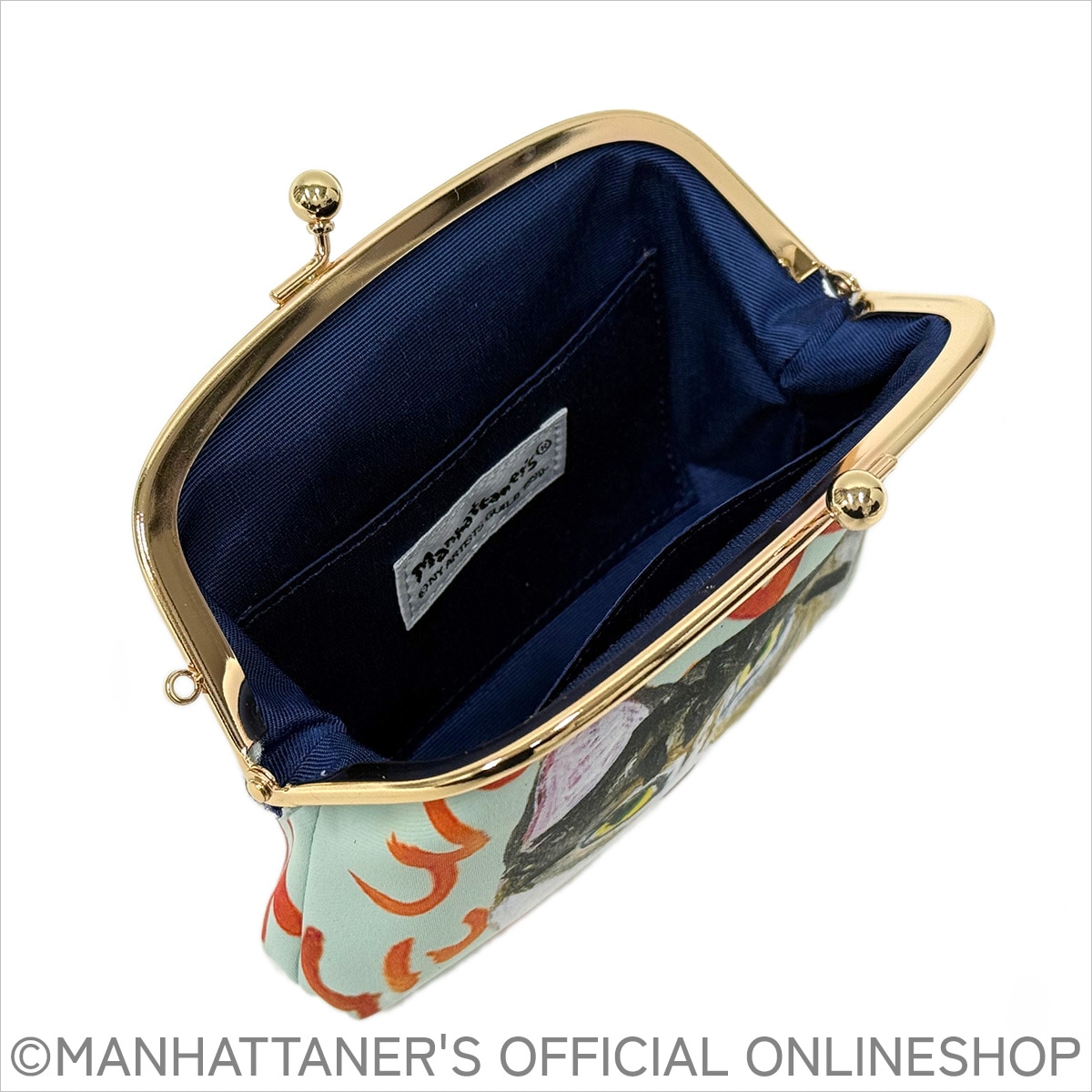 シュガー がま口ポーチ「ミケちゃん」 | ファッション雑貨,ポーチ