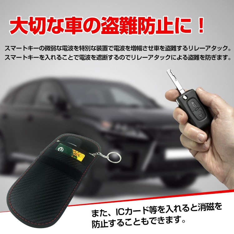 電波遮断スマートキーケース Ee210