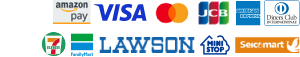Visa,MasterCard,JCB,AMEX,Diners