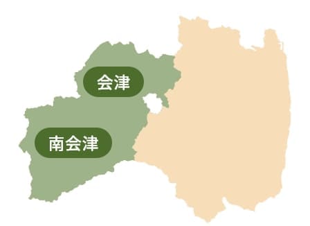 会津地方地図