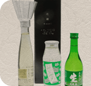 冷のお酒の写真