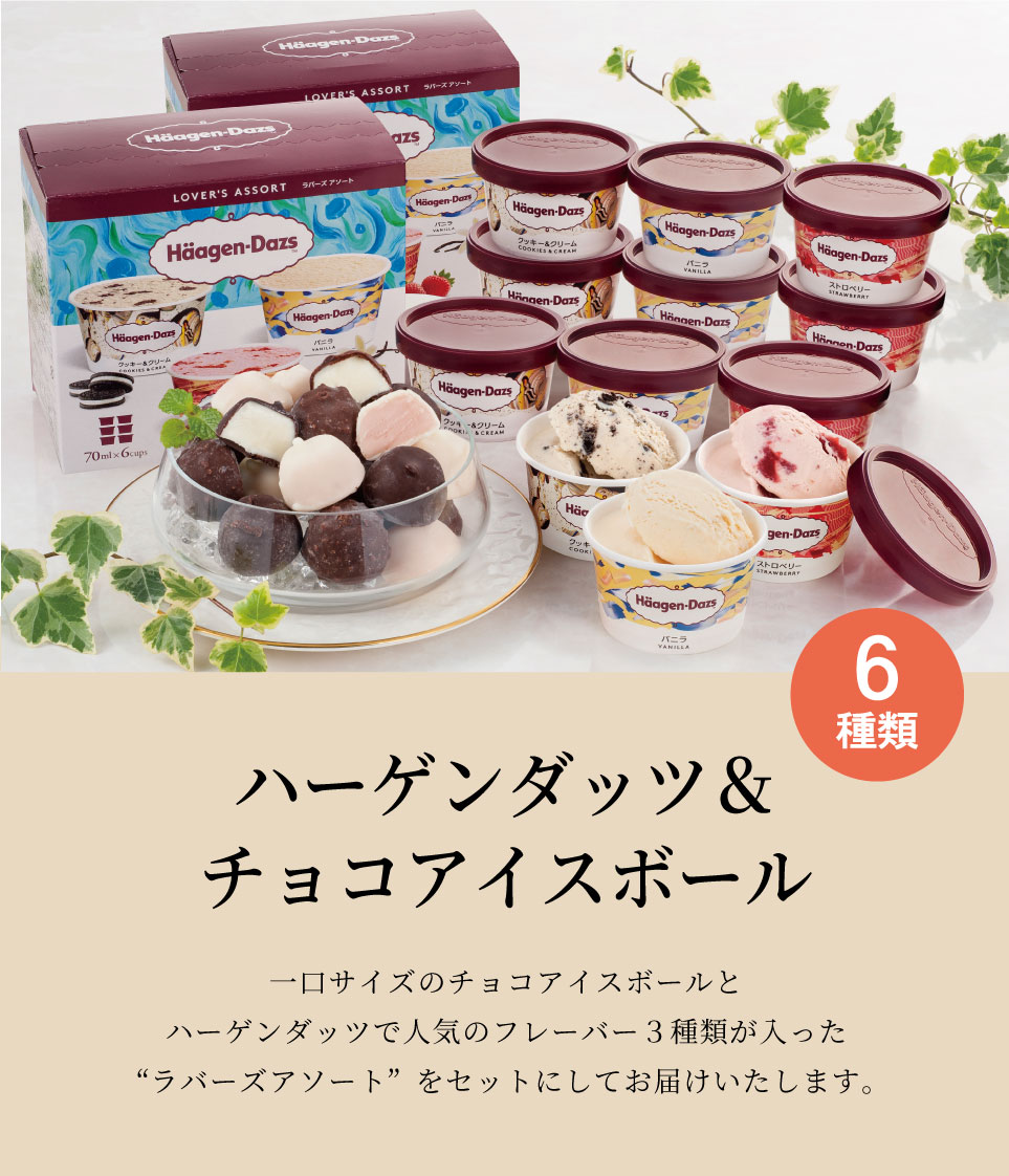 直送】 ハーゲンダッツチョコアイスボール 【送料無料】 | ギフトアットマリー