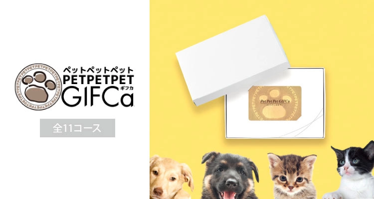 カタログギフト　MemoriCA Pet GIFCa メモリカ ペットギフカ 全11コース